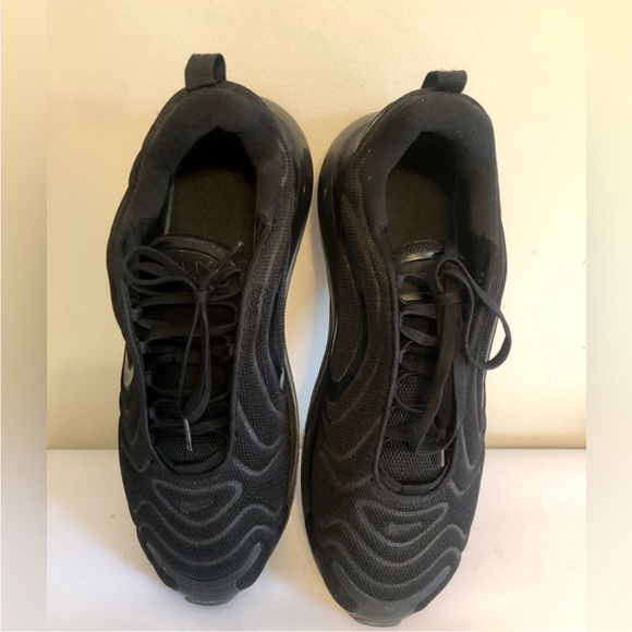 NIKE AIR MAX 270 Triple Black Anthracite Men’s Sneakers AO2924-007 - Picture 7 of 16